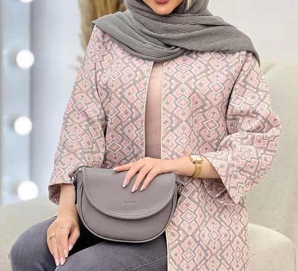 عکس مدل مانتو طرح دار مجلسی