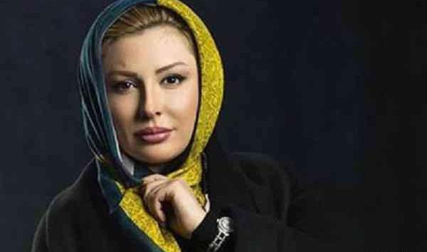 عکس مدل مانتو مخمل نیوشا ضیغمی در برنامه دورهمی