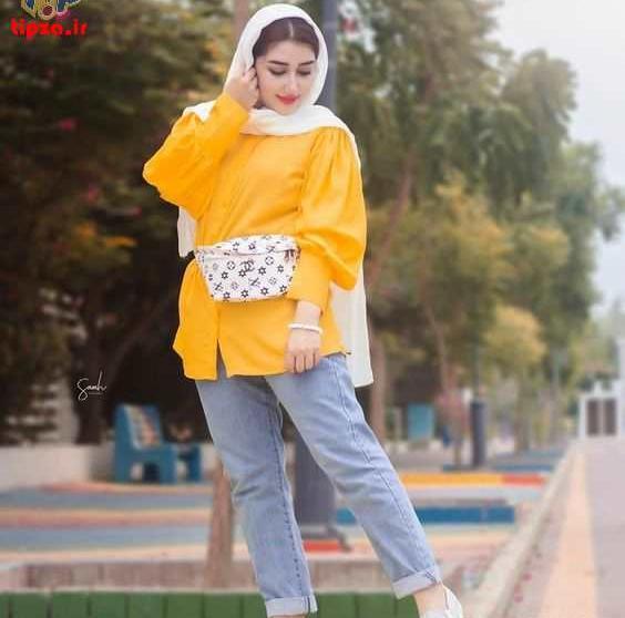 عکس مدل مانتو شیک دخترانه کوتاه