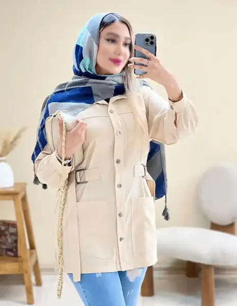 عکس مدل مانتو شیک دخترانه کوتاه