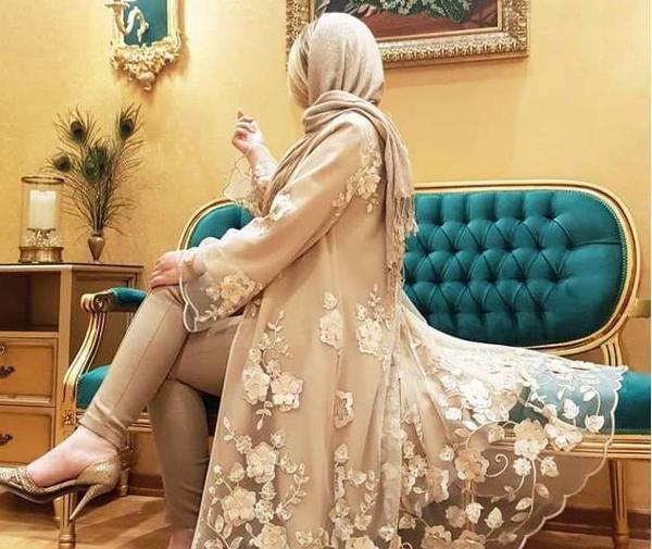 عکس مدل مانتو شیک دخترانه بلند