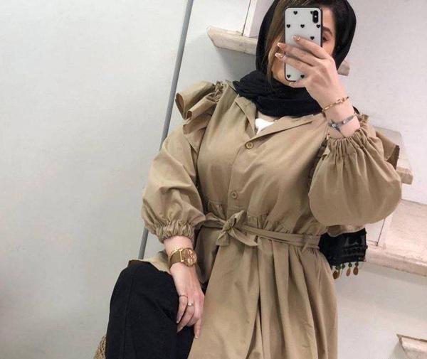 عکس مدل مانتو شیک دخترانه ۱۴۰۲