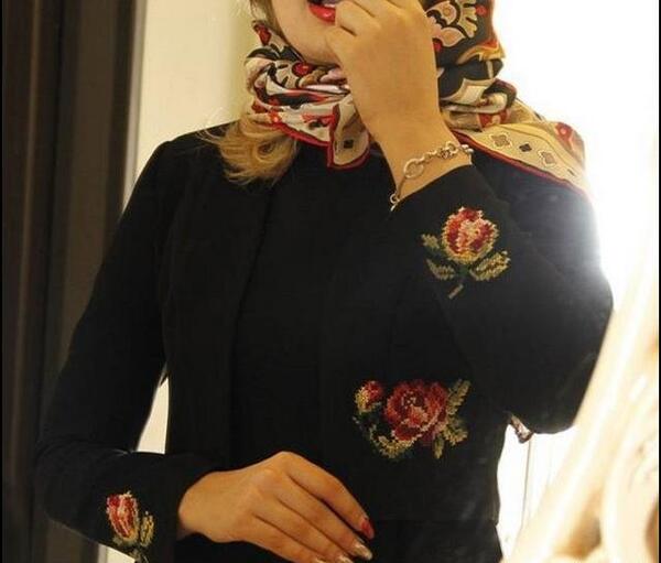 عکس مدل مانتو شیک دخترانه مشکی