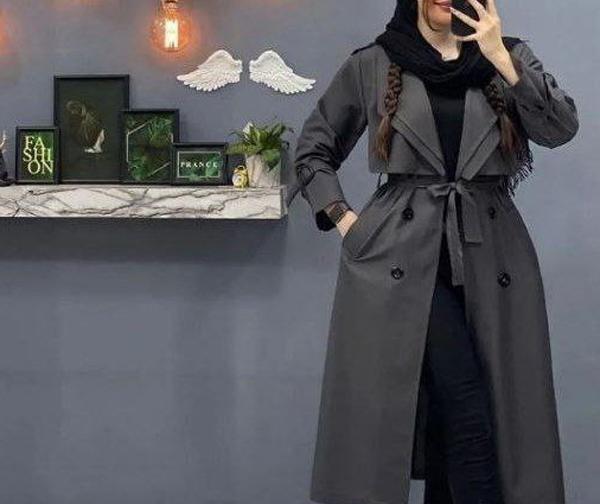 عکس مدل مانتو شیک و باکلاس جلو بسته دانشجویی