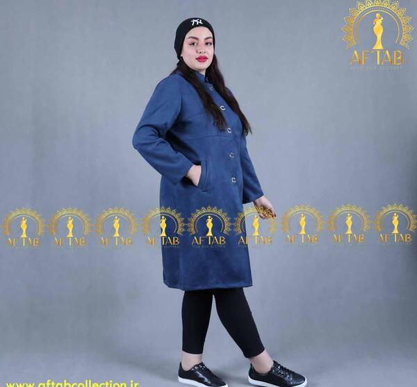 عکس مدل مانتو سوییت مخمل بلند