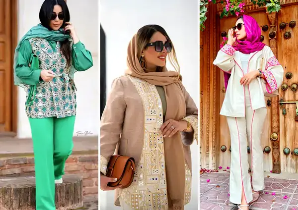 عکس مدل مانتو های ژورنالی