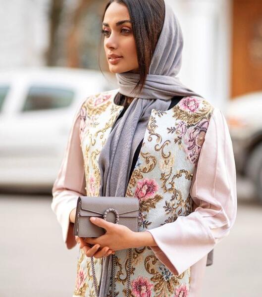 عکس مدل مانتو ژاکارد ترکیه