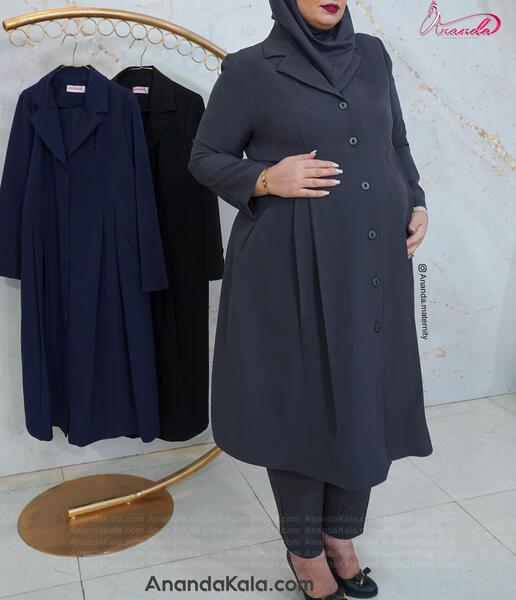 عکس مدل مانتو رسمی بارداری