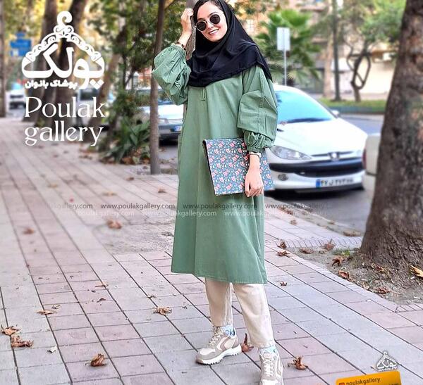 عکس مدل مانتو دانشجویی جلو بسته اینستاگرام