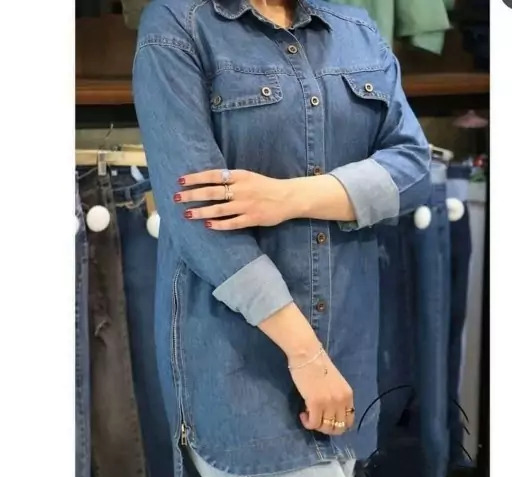 عکس مدل مانتو با پارچه لی ضخیم