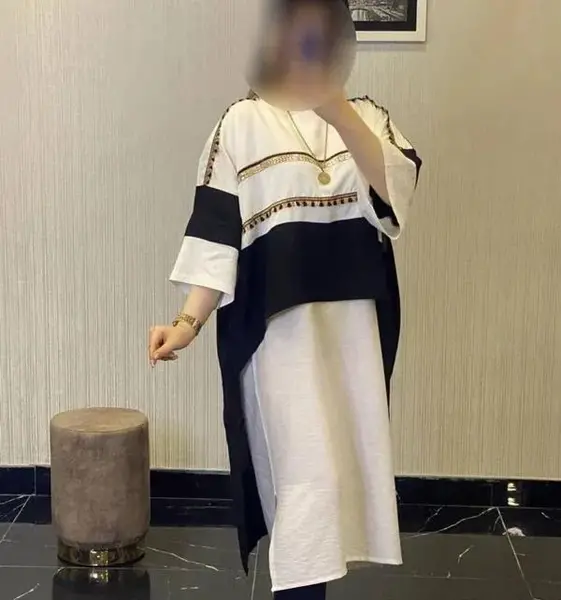 عکس مدل مانتو دو تیکه بلند
