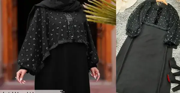 عکس مدل مانتو دو تیکه بلند