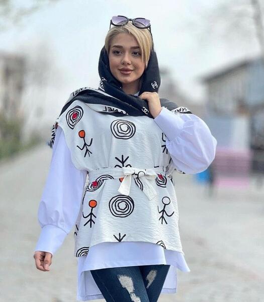 عکس مدل مانتو دو تیکه جدید