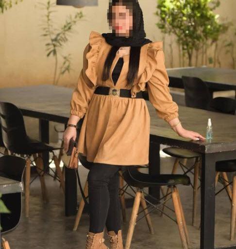 عکس مدل مانتو خردلی شیک و مجلسی