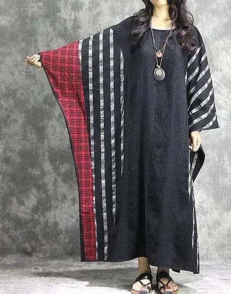 عکس انواع مدل مانتو خفاشی جدید