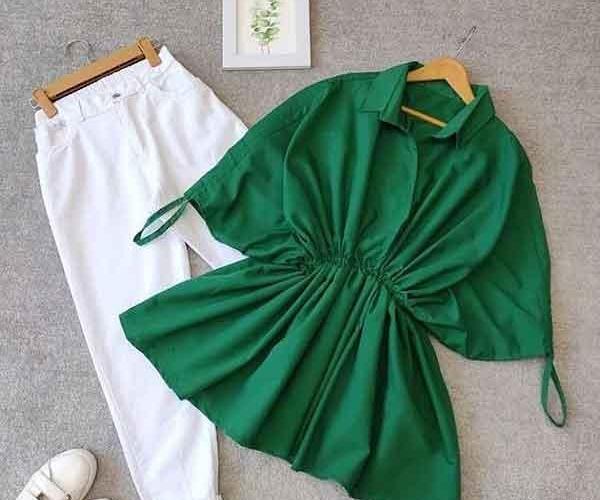 عکس مدل مانتو چین دار دخترانه