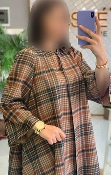عکس مدل مانتو چهارخونه کره ای