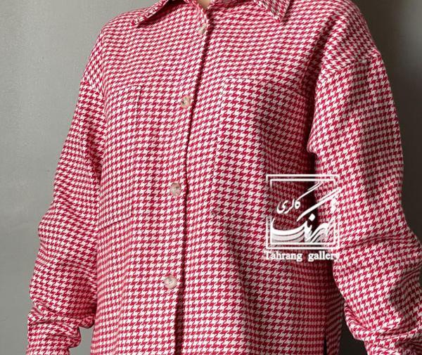 عکس مدل مانتو چهارخونه کره ای