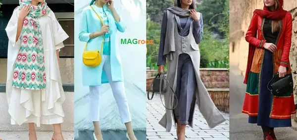 عکس مدل مانتو دکمه دار جدید ۹۹