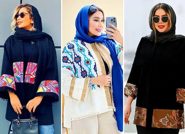 عکس مدل مانتو تابستانی امسال جلو باز