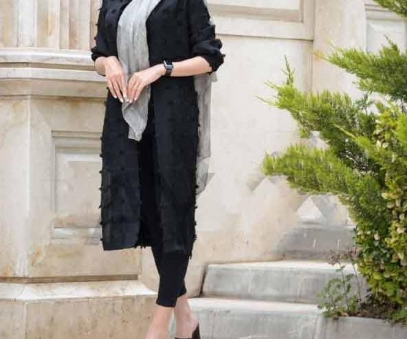 عکس مدل مانتو تابستانی امسال مشکی