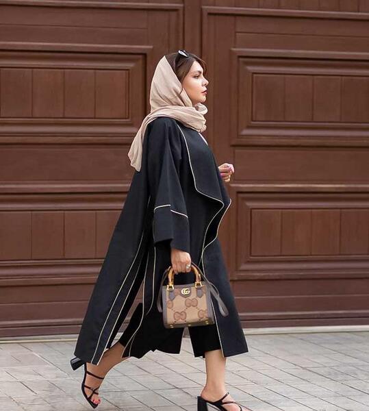عکس مدل مانتو تابستانی امسال مشکی