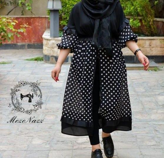 عکس تابستانی ۹۹ مدل مانتو ابروبادی اینستاگرام