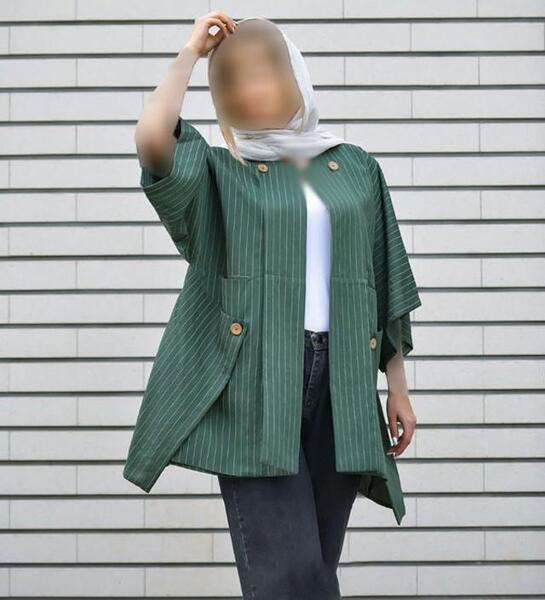عکس مدل مانتو تابستانی اسپرت ۱۴۰۳