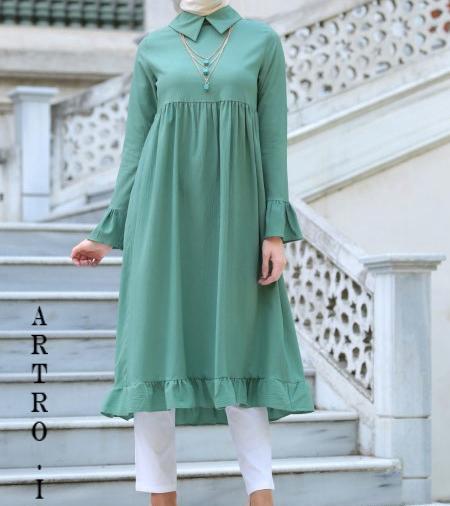 عکس مدل مانتو تابستانی با پارچه نخی