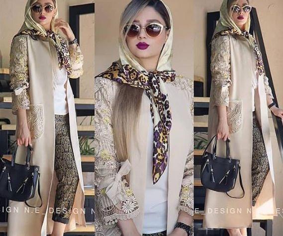 عکس مدل مانتو تابستانی با پارچه نخی