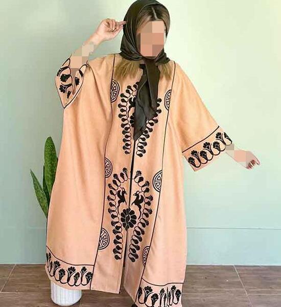 عکس مدل مانتو پانچ بلند