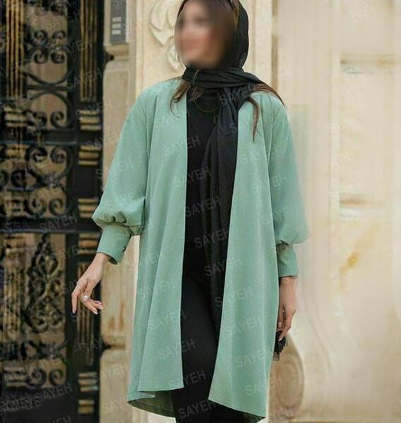 عکس مدل مانتو پاییزه آستین رگلان
