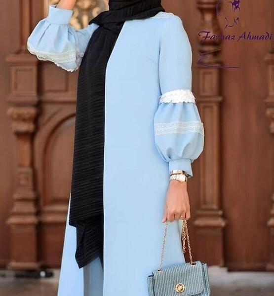 عکس مدل آستین فانوسی برای مانتو