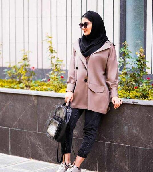 عکس مدل مانتو اسپرت دخترانه پاییزی