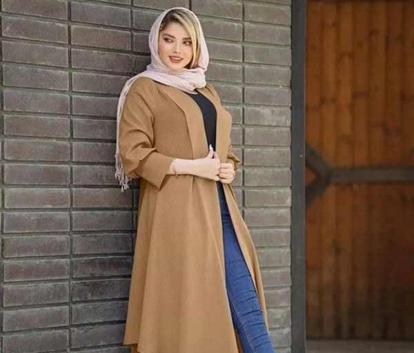 عکس مدل مانتو جلو باز اسپرت جدید