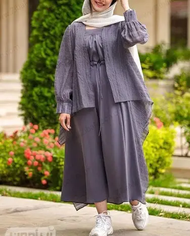 عکس مدل مانتو ابروبادی بلند جدید