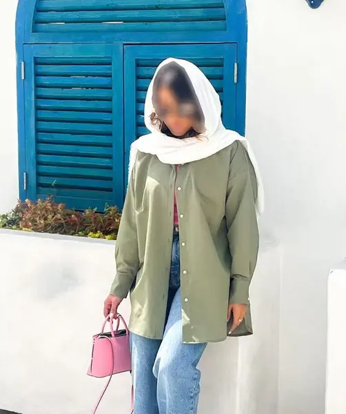 عکس مدل مانتو اسپرت دکمه دار جدید