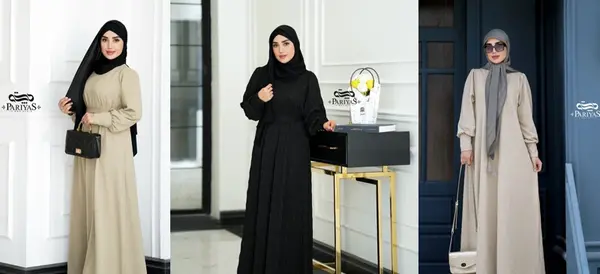 عکس مانتو لبنانی بلند