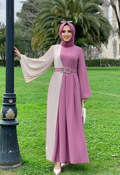 عکس مانتو لبنانی بلند