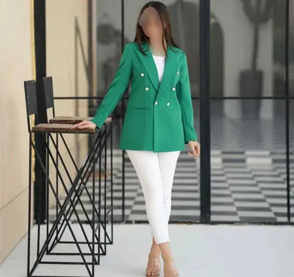 عکس مانتو کتی با یقه امریکایی