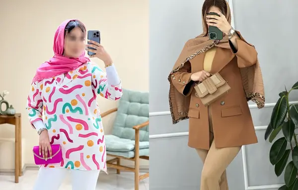 عکس مدل مانتوی جدید دخترانه ۱۴۰۳