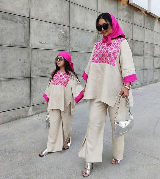 عکس مدل مانتو جدید دخترانه ۱۴۰۳