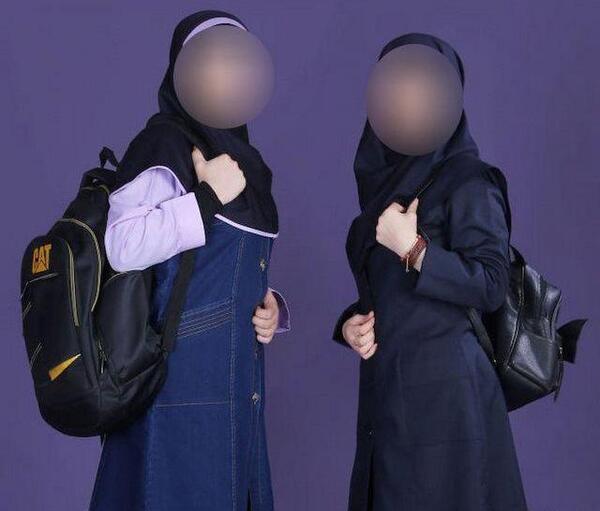 عکس مدل مانتو مدرسه دخترانه راهنمایی جدید