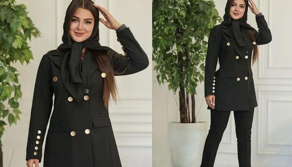 عکس مدل های جدید مانتو کتی دخترانه