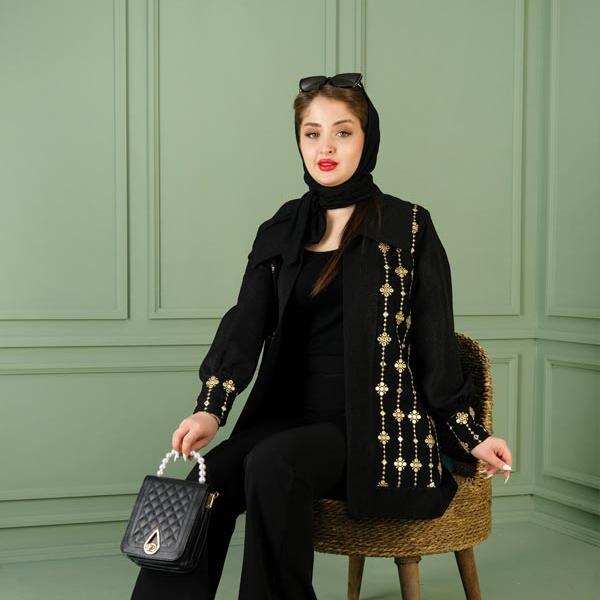 عکس مدل مانتو کتان جدید دخترانه
