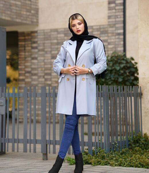 عکس مدل مانتو کتان اسپرت دخترانه جدید