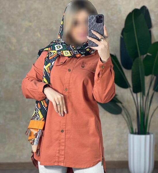 عکس مدل مانتو کتان اسپرت دخترانه جدید
