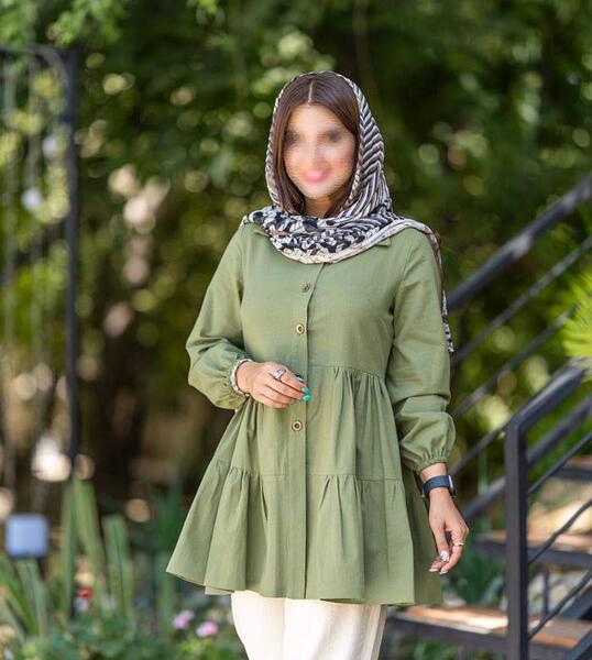 عکس مدل مانتو دخترانه کلوش جدید
