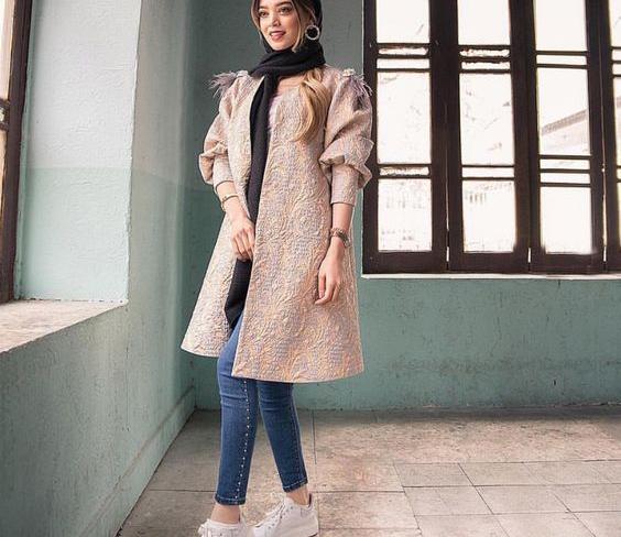 عکس مدل مانتو های جدید کوتاه دخترانه
