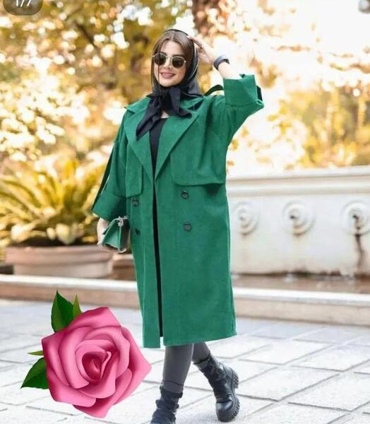 عکس مدل مانتو زمستانه دخترانه جدید و شیک